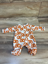 Wonder Nation Pretzel Sleeper White sz Preemie