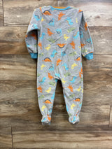 Absorba Dino Blanket Sleeper Grey sz 3T