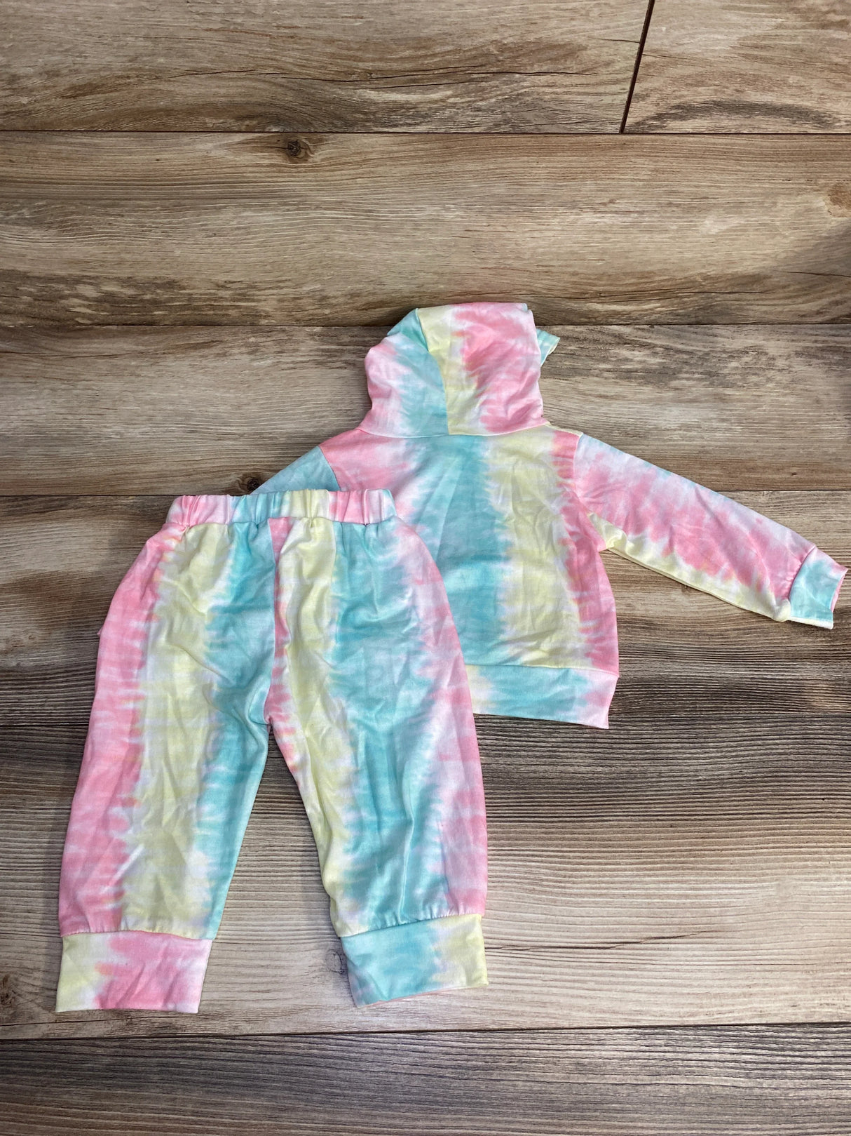 2pc Daddy's Little Girl Hooded Pullover & Pants sz 1-3m