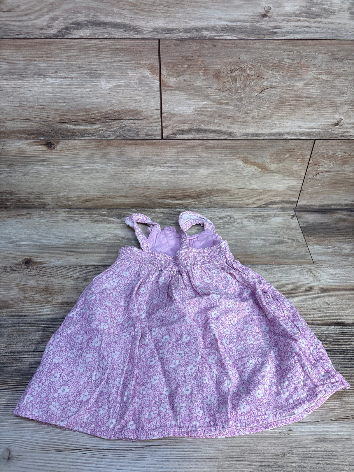 Cat & Jack Floral Tank Dress Pink sz 3T