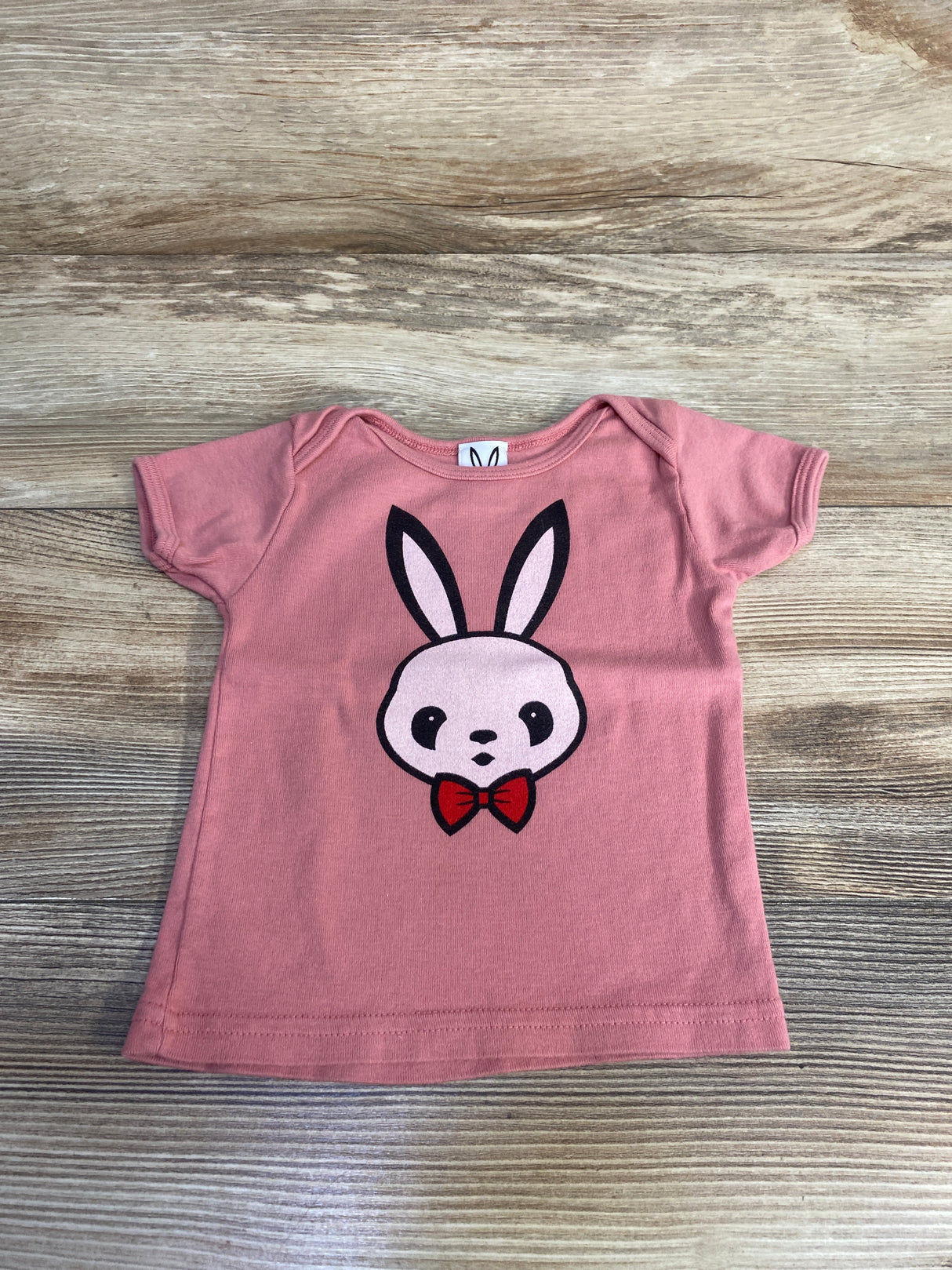 The Panda Rabbit Shirt Pink sz 12-18m