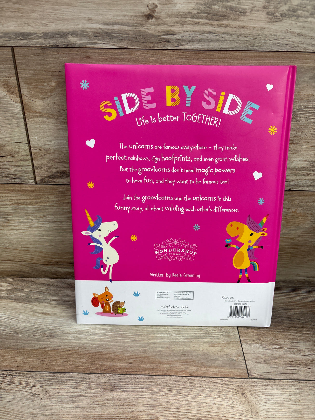 Side By Side Life Is Better Together! Hardcover Book