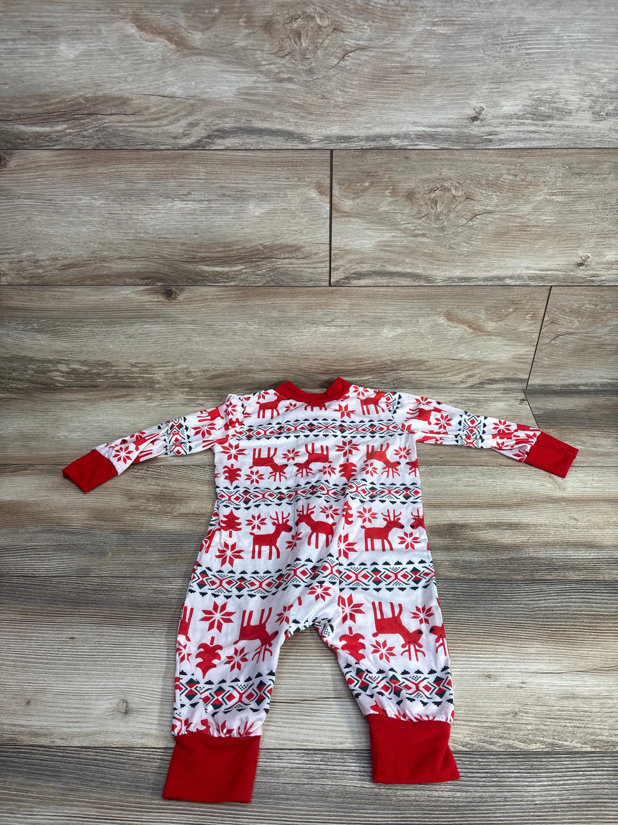 Christmas Sleeper White sz 12m