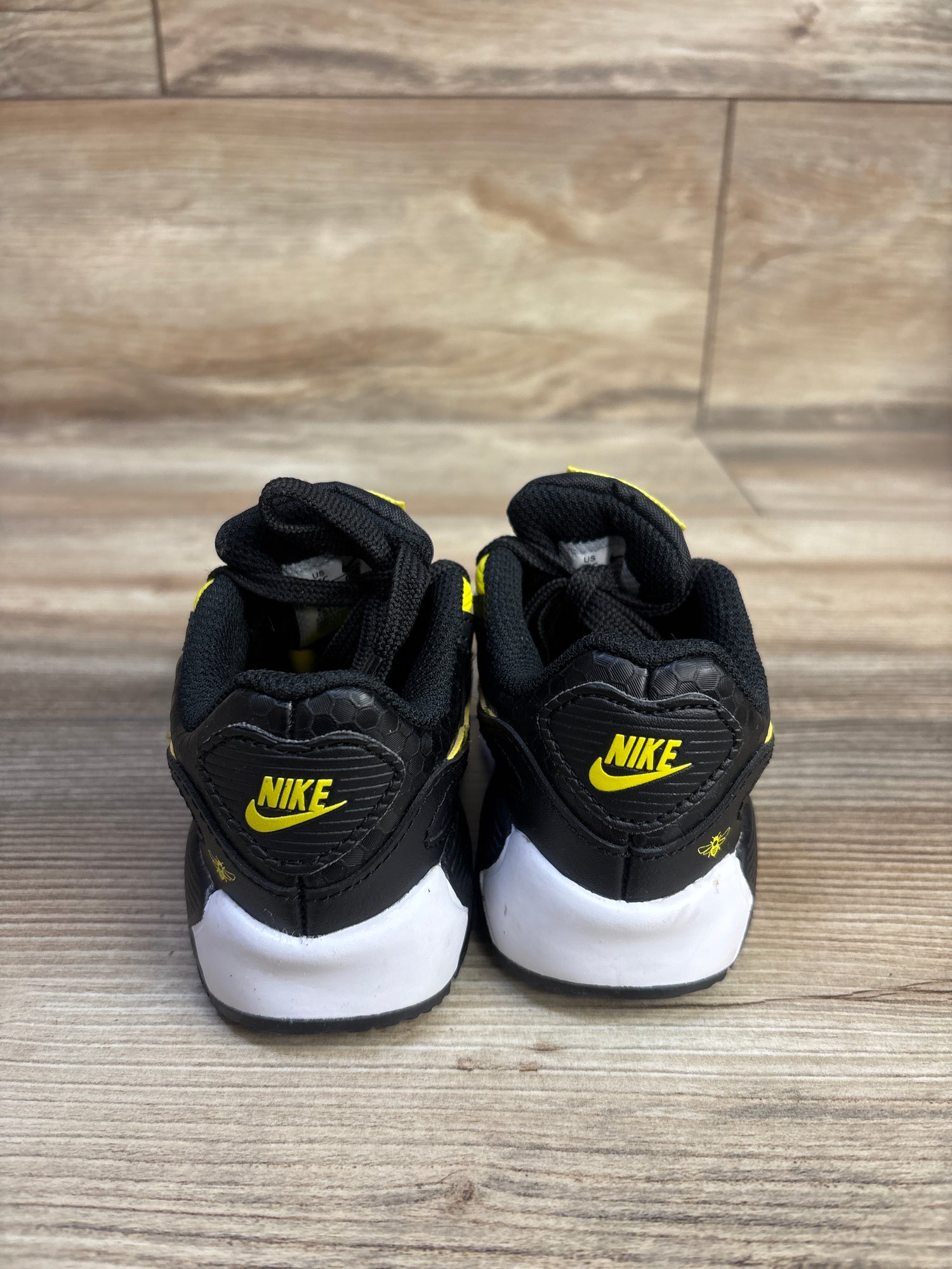 Nike Air Max 90 Bees TD Sneakers Black sz 6c