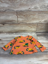 Old Navy Waffle Knit Shirt Orange sz 18-24m