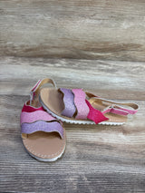 Cynthia Rowley Glitter Strap Sandals Pink sz 9c
