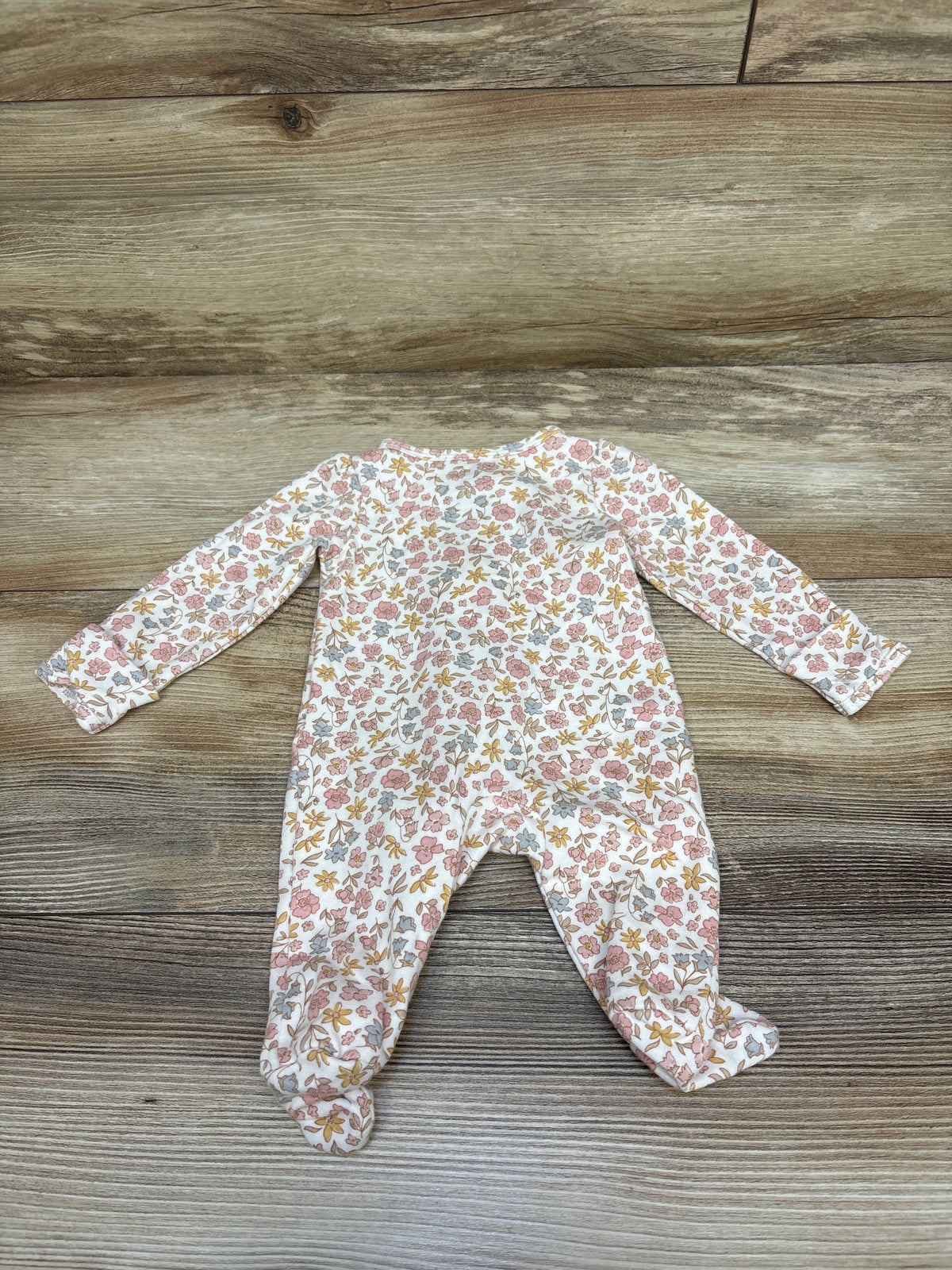 Carter's Floral Sleeper White sz Newborn