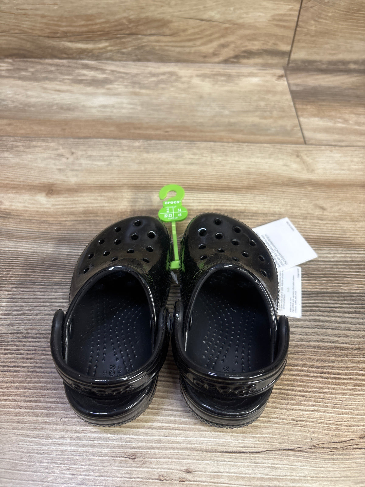 NEW Crocs Classic Clogs Black sz 6c