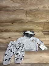 NEW Disney Baby 2pc Mickey Mouse Sweatshirt & Pants Grey sz 3-6m
