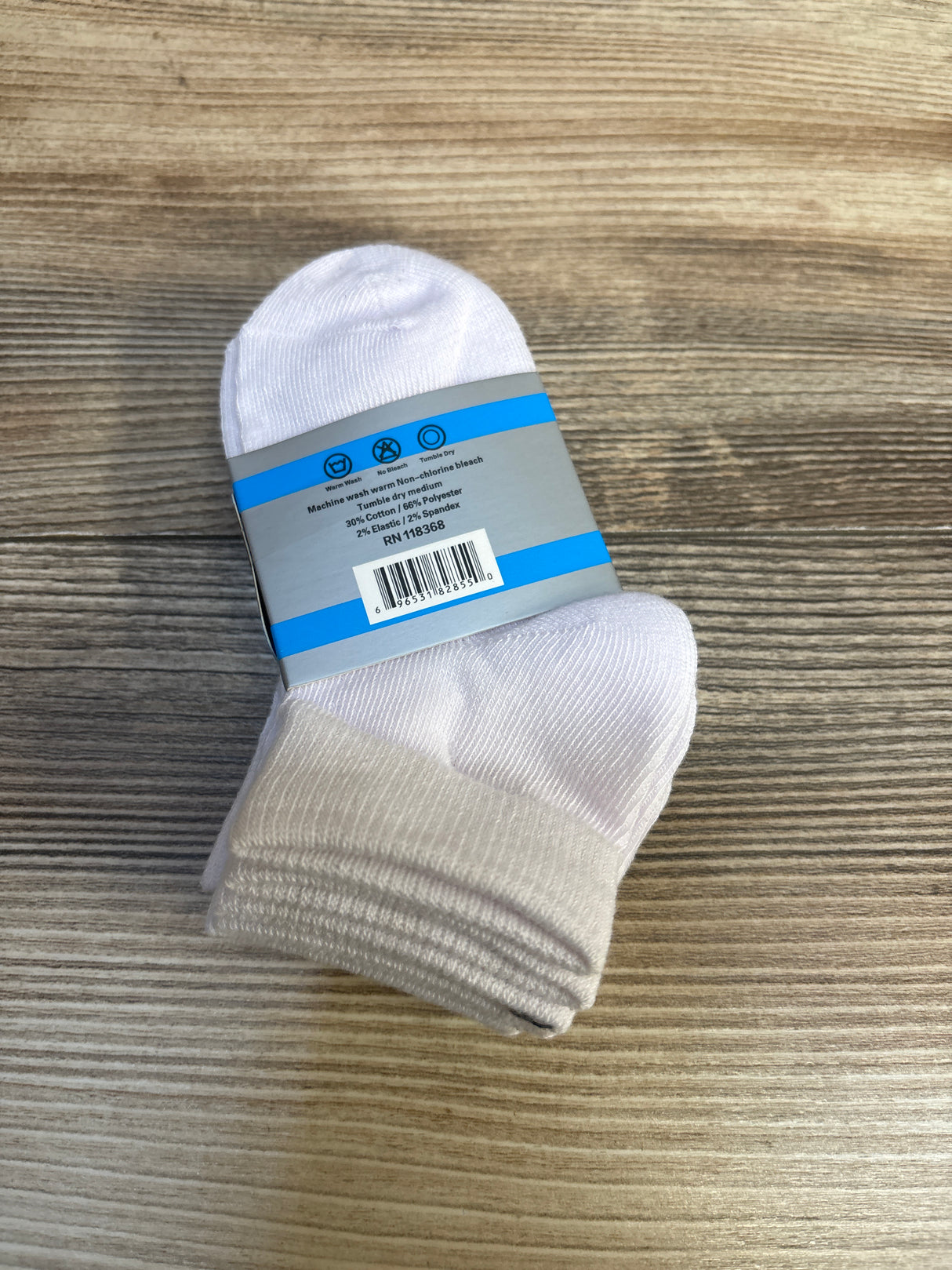 NEW Step Up Socks White 3pk sz 2-3