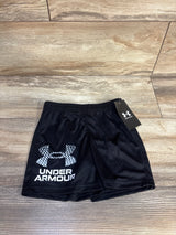 NEW Under Armour Logo Shorts Black sz 2T