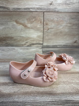 Mini Melissa Ultragirl Springtime Ballet Flats in Pearly Pink sz 5c