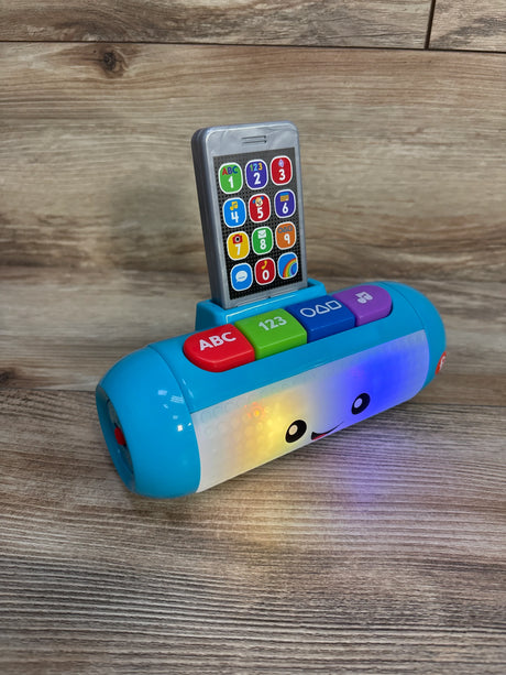 Fisher Price Laugh & Learn Light Up Learning Speaker and Removable Toy Phone - Me n Mommy To Be
