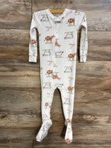 Just One You Blanket Sleeper White sz 2T