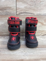 NEW Marvel Spider-Man Light-Up Winter Boots Black sz 7c