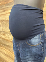 S.O.N.G Full Panel Denim Maternity Jeans Blue sz Small