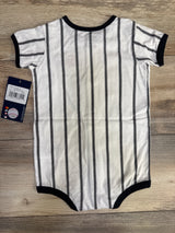 NEW MLB San Francisco Giants Pinstripe Power Hitter Romper sz 18m