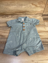 Modern Moments Polo Shortie Romper Blue sz 6-9m
