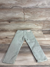 Zara The Regular Denim Jeans Green sz 4T