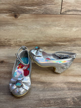 Disney Princess The Little Mermaid Kitten Heels Silver sz 7c