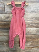 Carter's Cord Jumpsuit Pink sz 9m