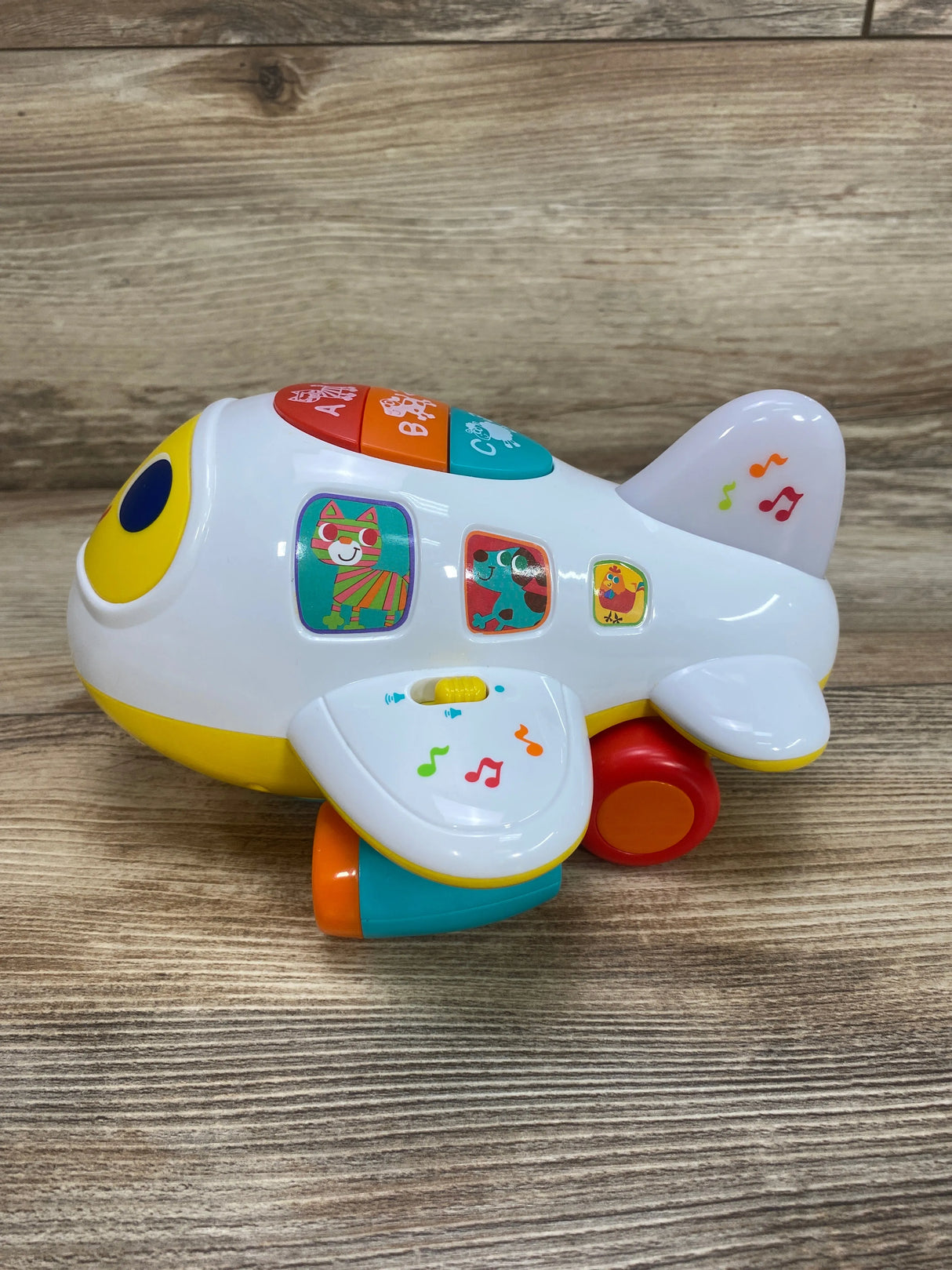 My First Airplane Toy Musical Plane for Learning Letters, Numbers and Colors