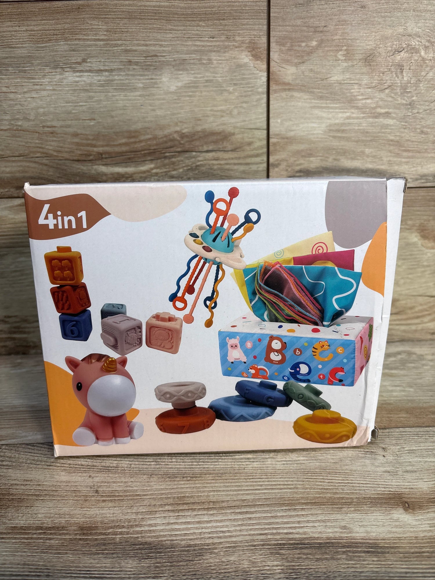 Aurzona 4-in-1 Montessori Toy Set