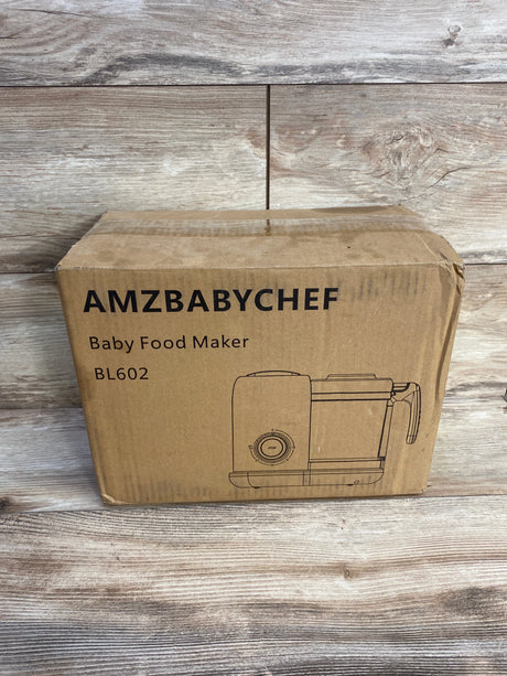 NEW AMZBABYCHEF 4 in 1 Baby Food Processor, White - Me n Mommy To Be
