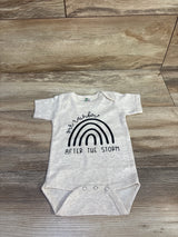 Laughing Giraffe Our Rainbow After The Storm Bodysuit Beige sz 0-3m