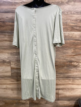 Ekouaer Labor Gown Sage sz XXL