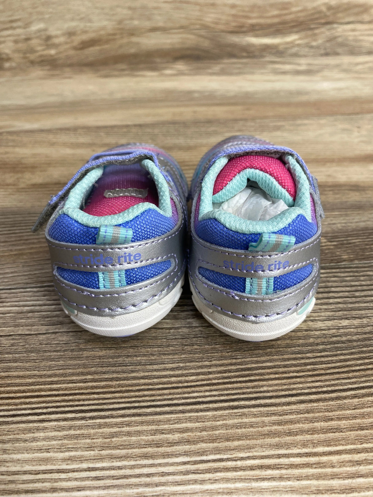 NEW Stride Rite Adrian Sneakers Silver sz 4c