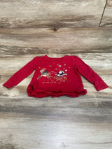 C&A Happy Girls Club Sparkle All The Way Shirt Red sz 12m - Me n Mommy To Be
