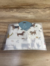 NEW Little Unicorn Cotton Muslin Sleep Sack Woof sz 6-12m - Me n Mommy To Be