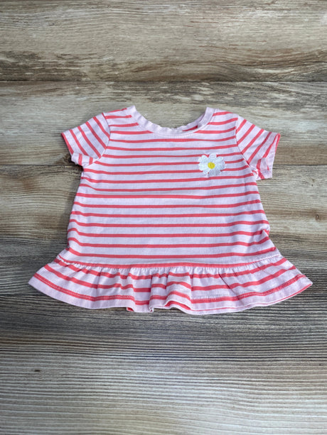 Cat & Jack Striped Shirt Pink sz 12m - Me n Mommy To Be