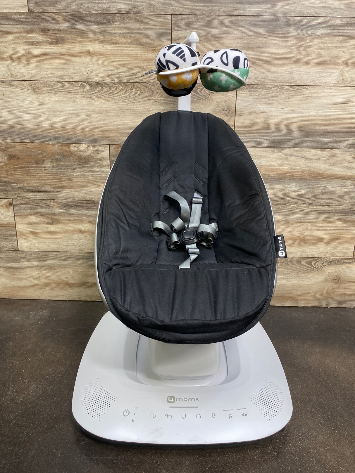 4moms mamaRoo Multi-Motion Baby Swing in Black