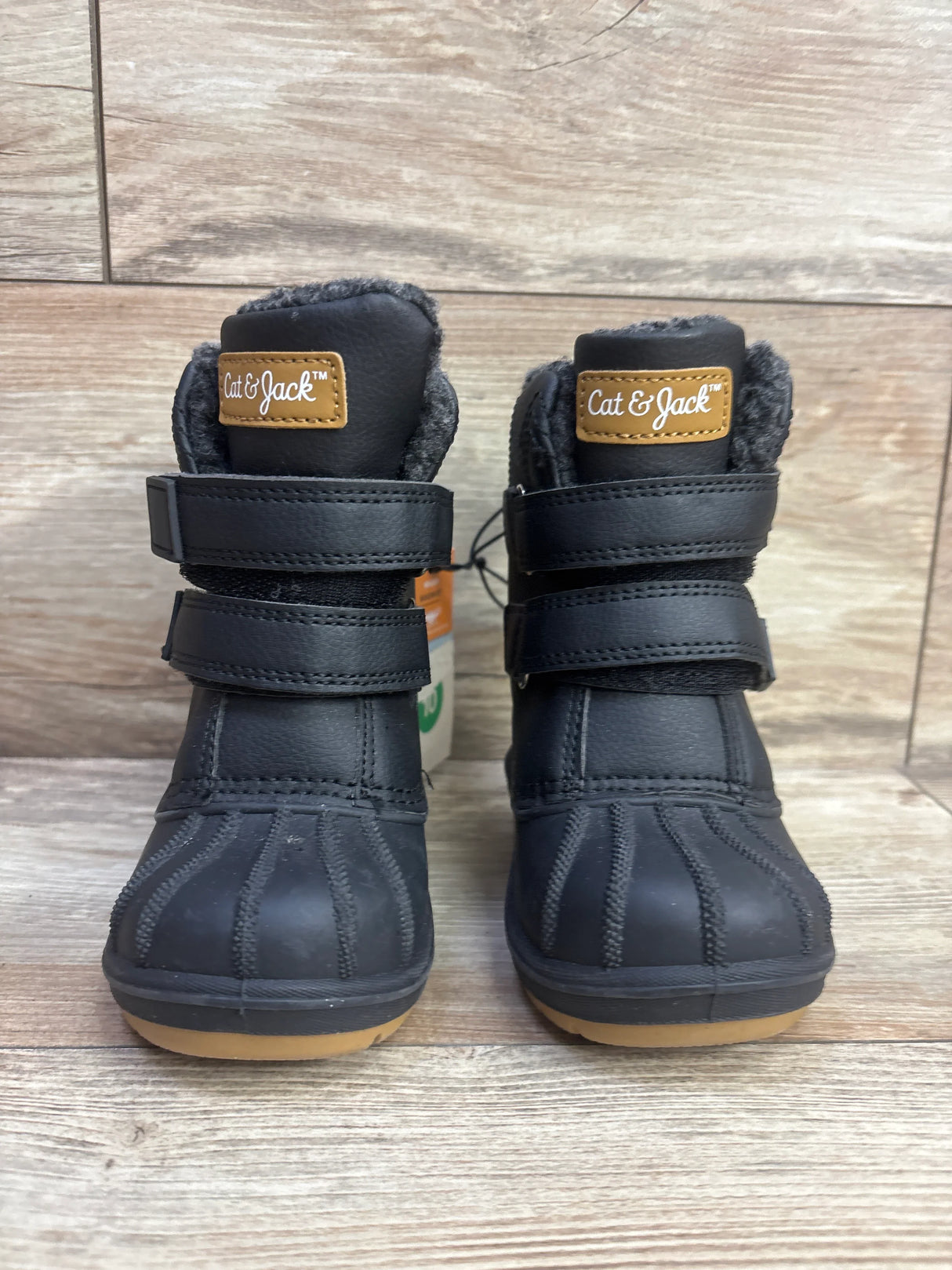 NEW Cat & Jack Denver Winter Boots Black sz 10c