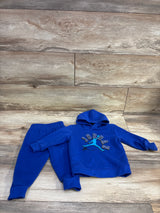 Jordan 2pc Pullover Sweatshirt & Joggers Set Blue sz 12m