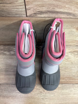NEW Cat & Jack Lenny Winter Snow Boots Grey sz 11c