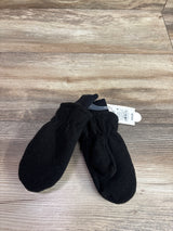 NEW Cat & Jack Quilted Fleece Mittens Black sz 2-5T