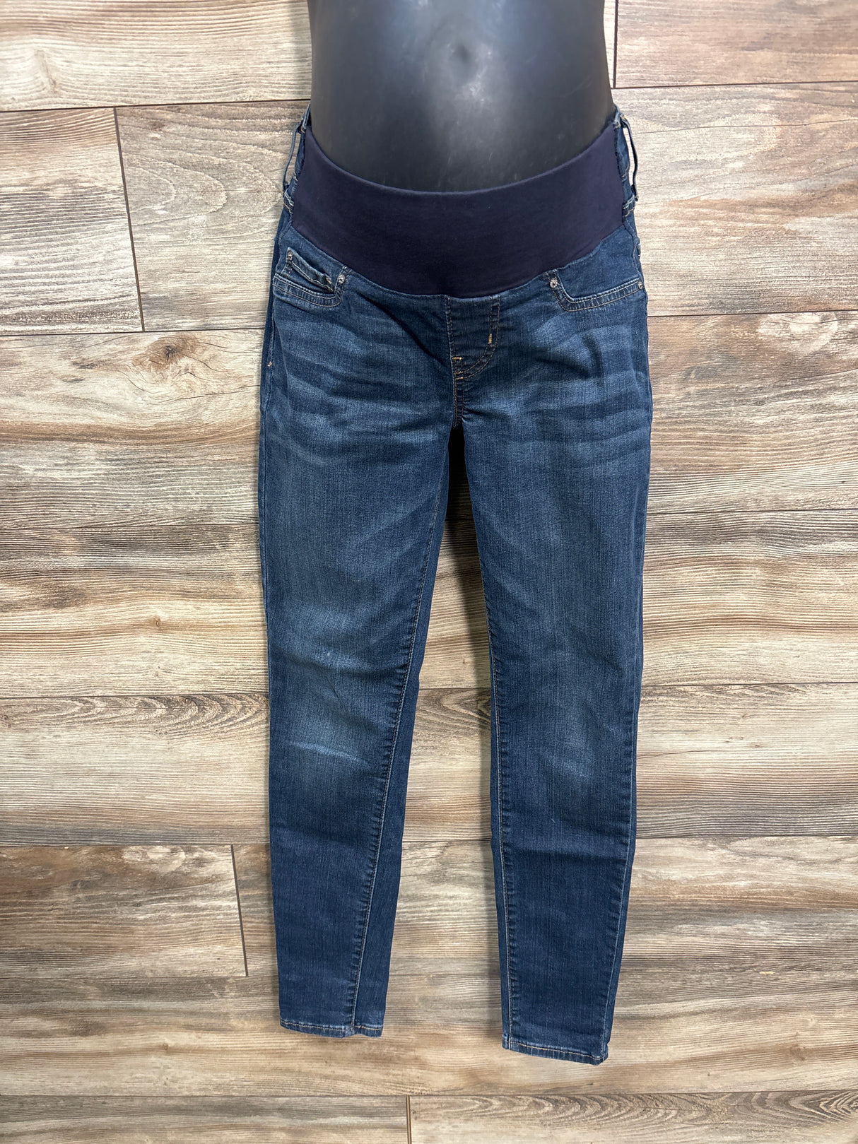 Signature by Levi Strauss Baby Bump Skinny Jeans Blue sz Small
