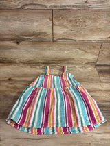 Cat & Jack Muslin Tank Dress Striped sz 2T