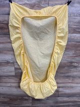 Fitted Crib Sheet Yellow