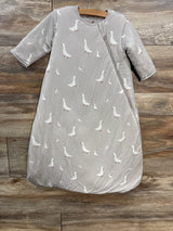 gunamuna Long Sleeve Sleep Sack in Goose 2.6 TOG sz 3-9m