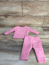 Disney Baby 2pc Minnie Mouse Sweatshirt & Pants Set Pink sz 0-3m