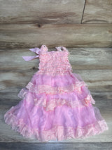 NWOT Cutie Baby Boutique Lace Ruffle Dress Pink sz 2/3T