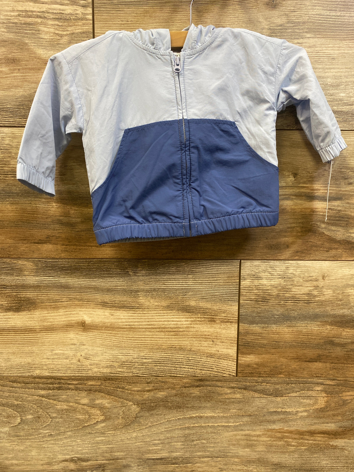 NEW Just One You Windbreaker Hooded Jacket Blue sz 3m