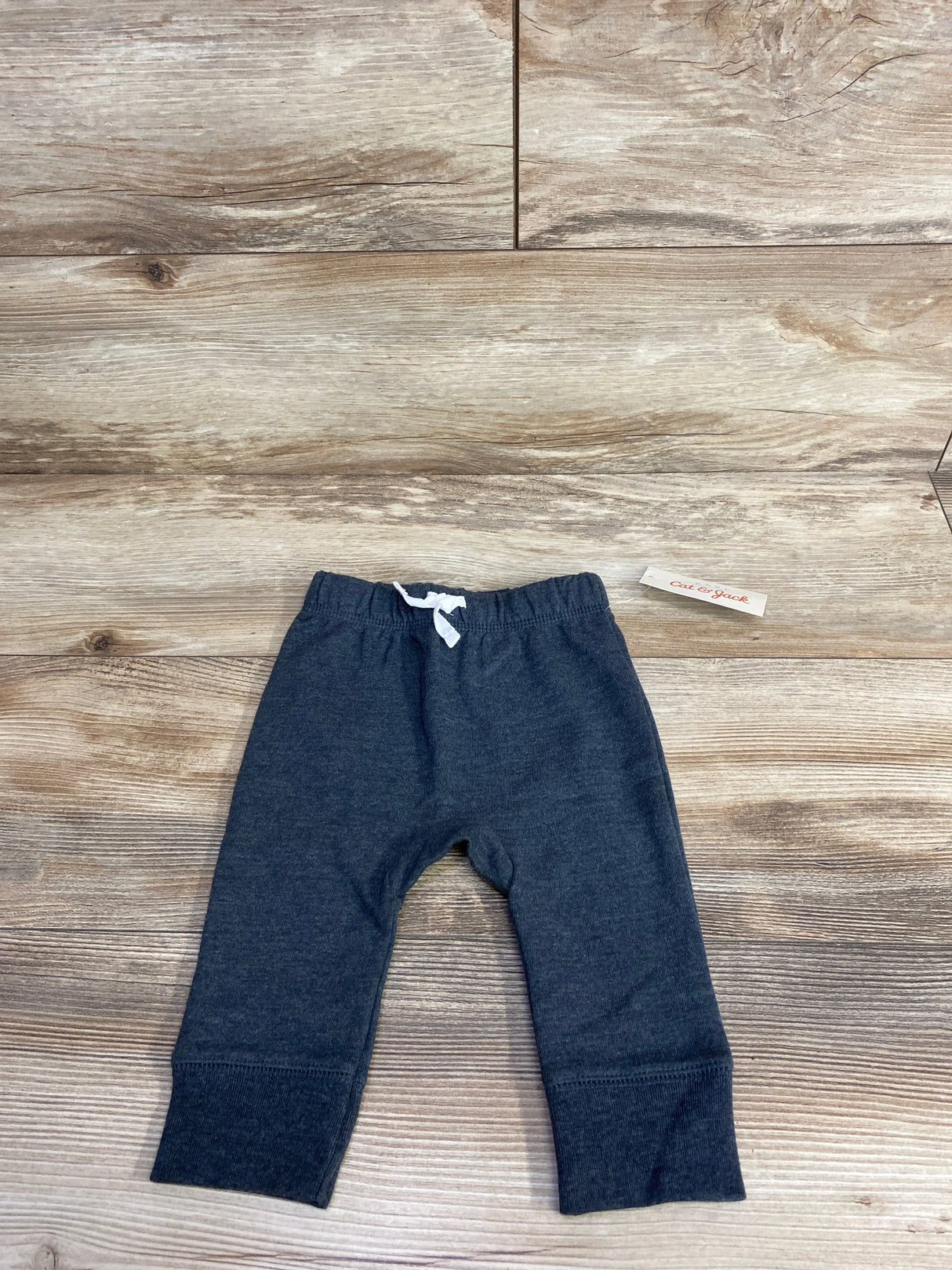 Cat & Jack Drawstring Joggers Grey sz 6-9m