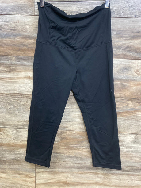 Isabel Maternity Capri Active Legging Black sz Medium - Me n Mommy To Be