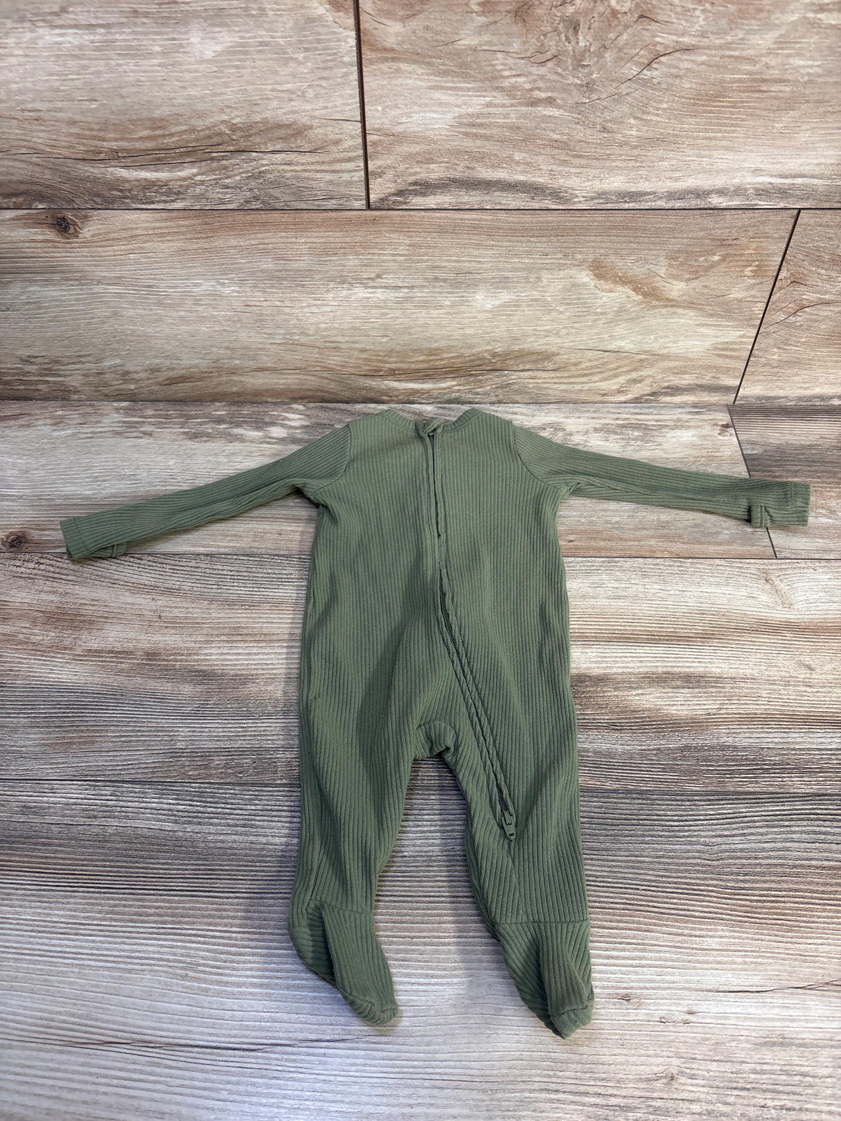 Old Navy Ribbed Sleeper Green sz 0-3m
