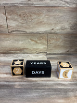 Cloud Island Wooden Milestone Blocks 3pc